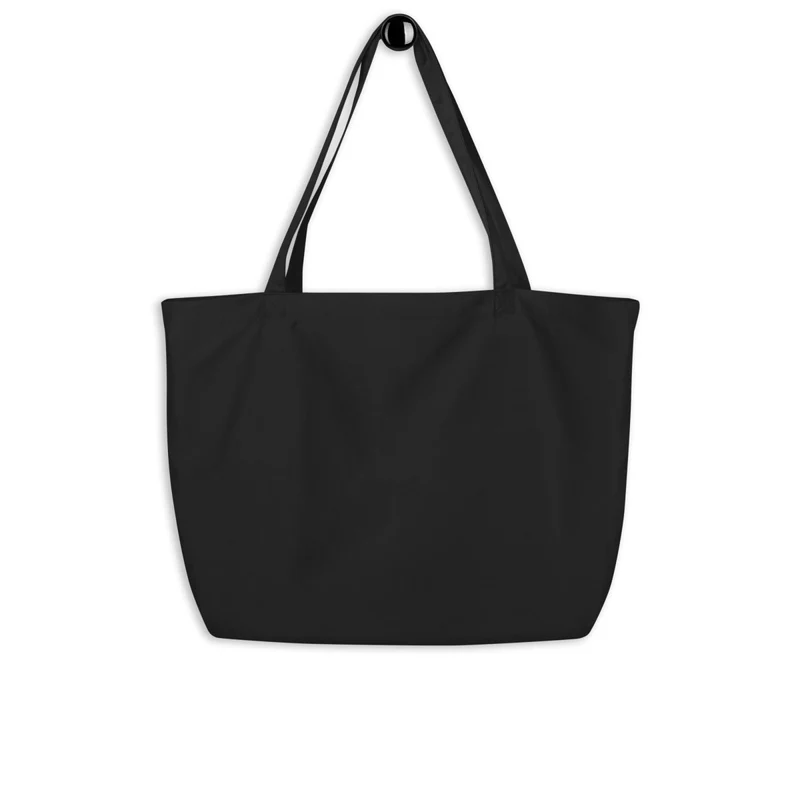 Negro Unimother Bolso Tote Grande 100% Algodón Orgánico