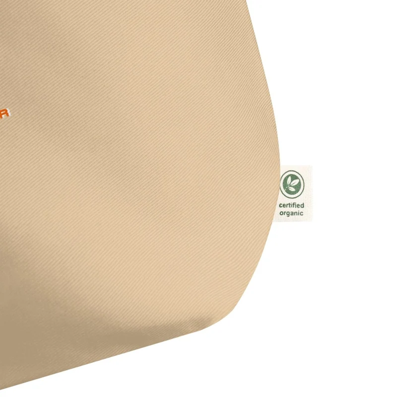Negro Unimother Bolso Tote Grande 100% Algodón Orgánico
