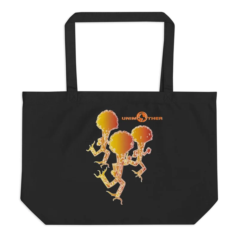 Bolso Tote Run Forest Grande 100% Algodón Orgánico