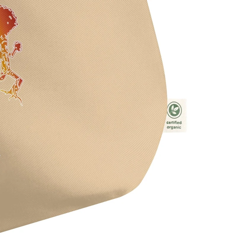 Bolso Tote Run Forest Grande 100% Algodón Orgánico