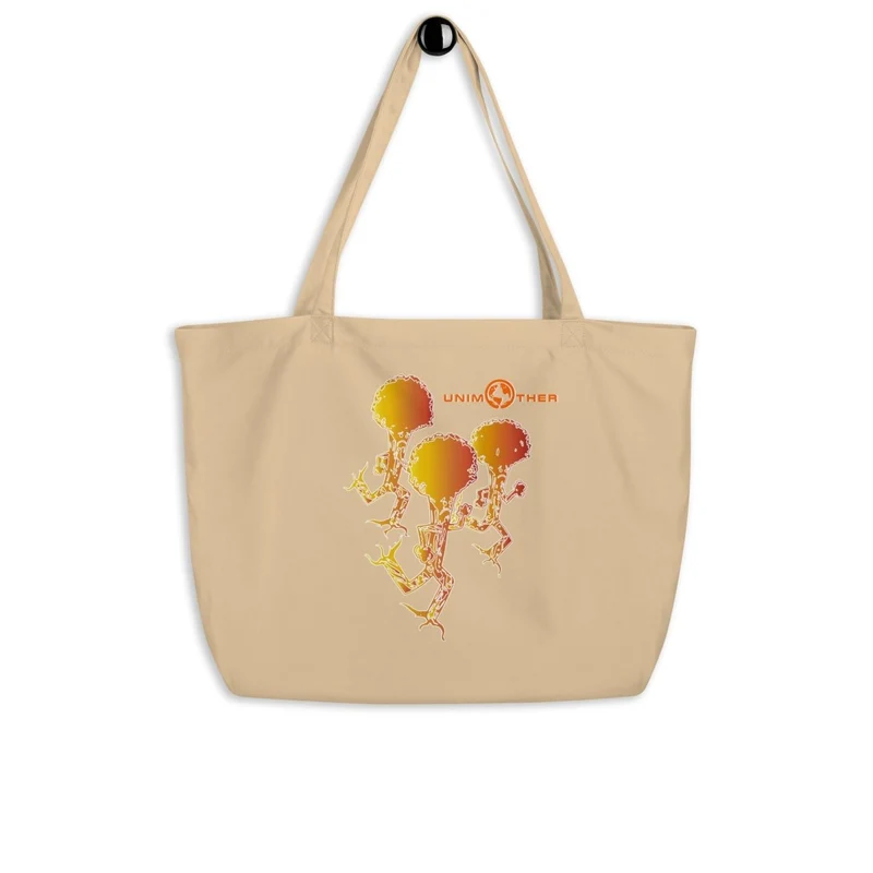 Bolso Tote Run Forest Grande 100% Algodón Orgánico