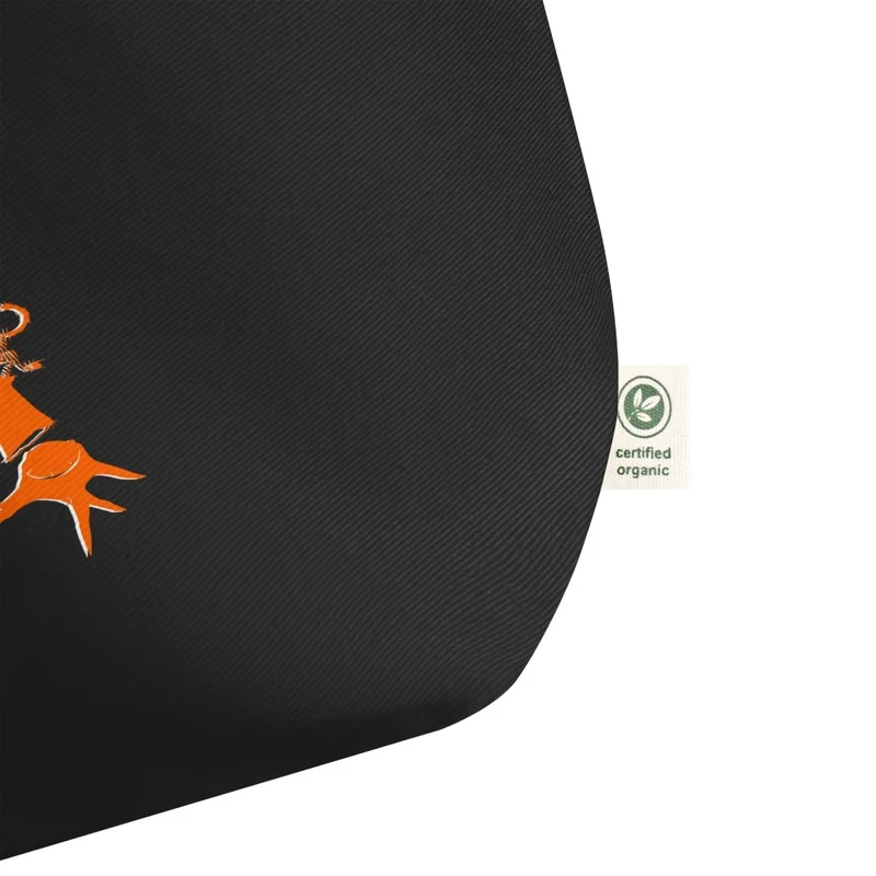 Bolsa Tote Deforestación Grande 100% Algodón Orgánico