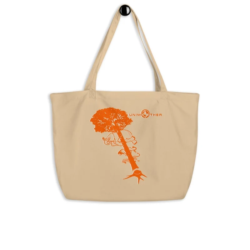 Bolsa Tote Deforestación Grande 100% Algodón Orgánico