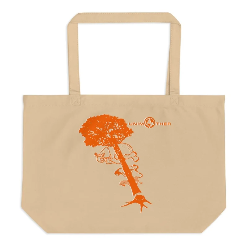 Bolsa Tote Deforestación Grande 100% Algodón Orgánico