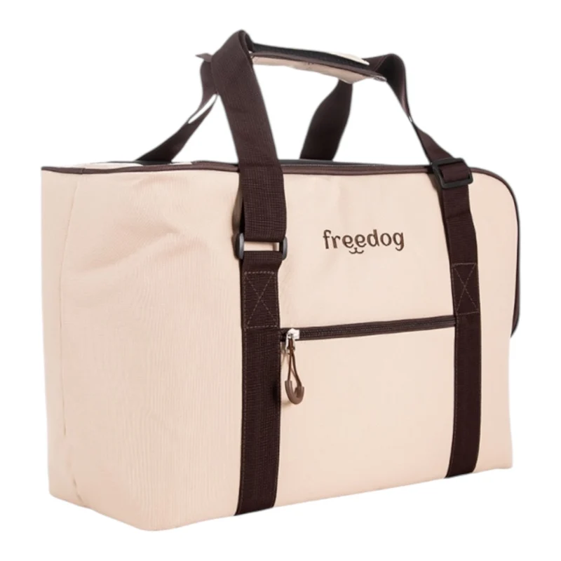 Transportín Tote Travel Pet Beige para Mascotas — Freedog