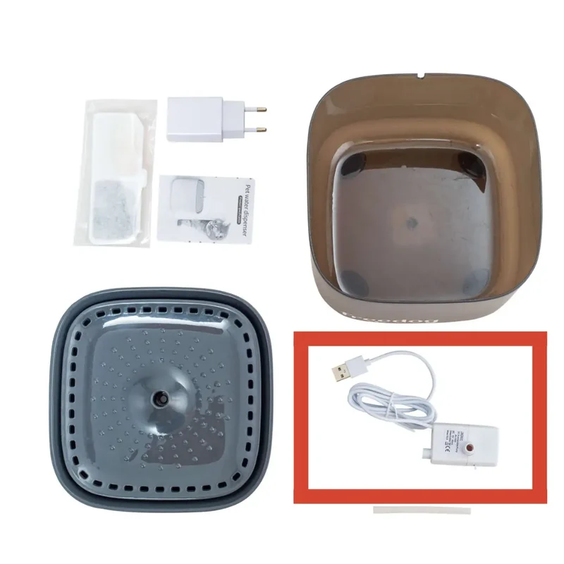 Motor Fuente Agua Automática Freeflow Para Perros y Gatos 3L