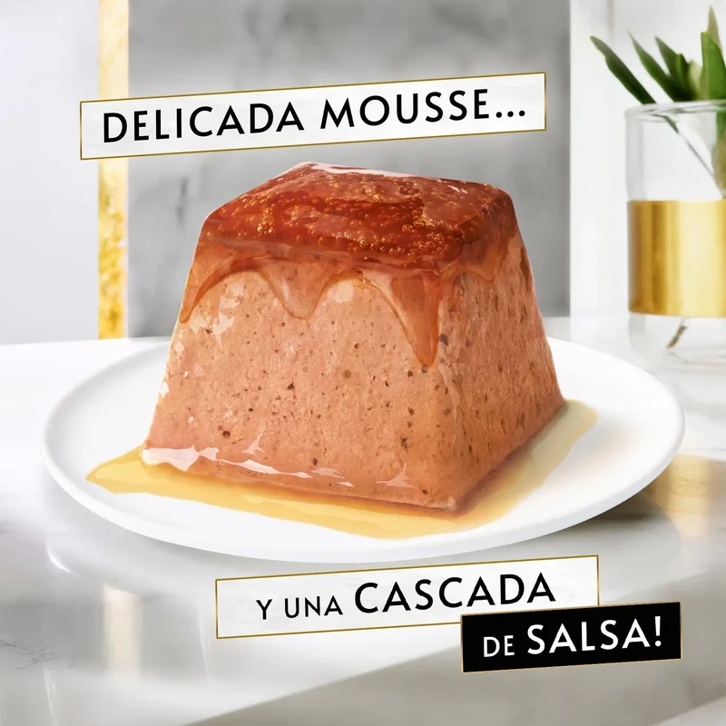 Gourmet Revelations Mousse Salmón y Atún Pack 48X57 g