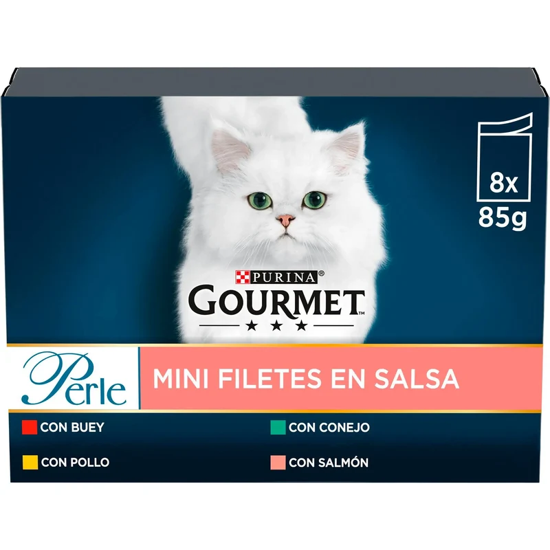 Gourmet Perle Filetes Salsa Surtido Pack 8X85 g