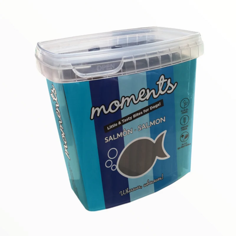 Moments Barritas Salmón Semihúmedas 600g