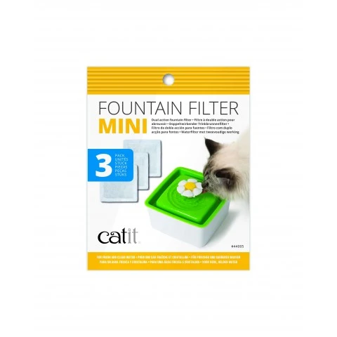 Recambio Filtro Carbón Fuente Catit 1,5L — Agua Limpia para Mascotas
