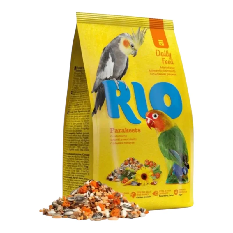 Witte Molen Río Mixtura Ninfas y Cotorras — Alimento Completo Pájaros