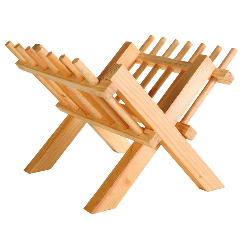 Henera de Pie de Madera Plegable para Conejos y Roedores