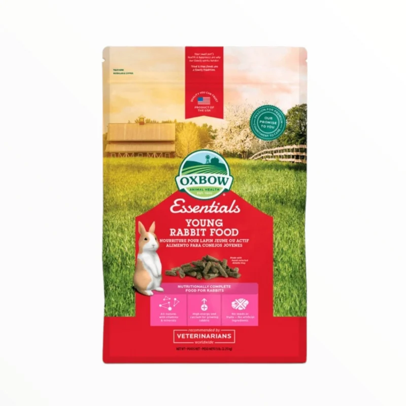 Oxbow Pienso Conejo Junior — Alimento para Conejos Jóvenes con Alfalfa