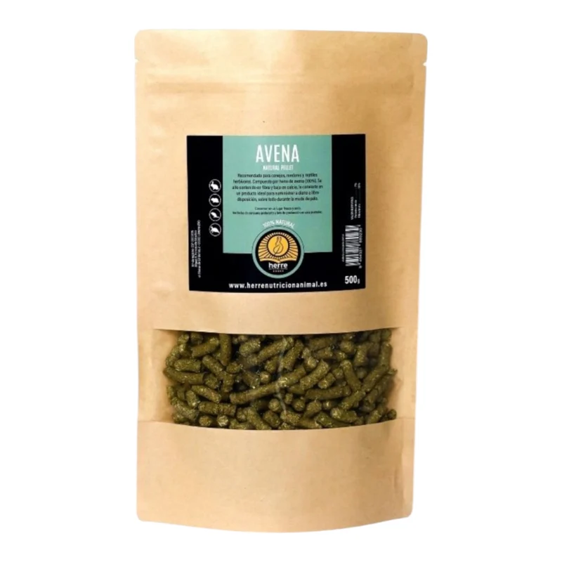 Herre Pellets de Heno de Avena Verde