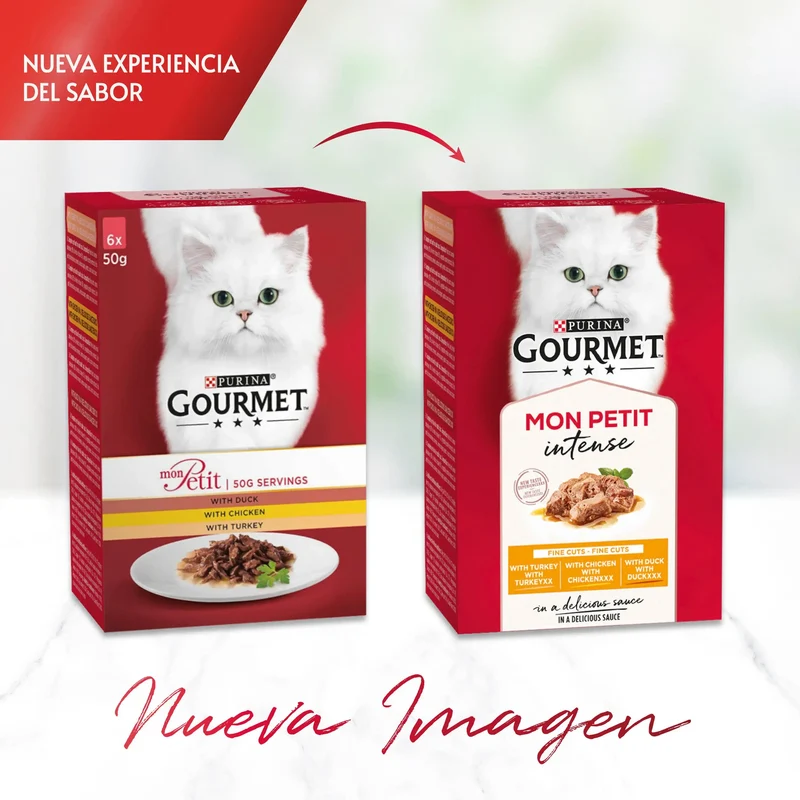 Gourmet Mon Petit Bacalao, Sardina y Salmón Pack 6X50 g