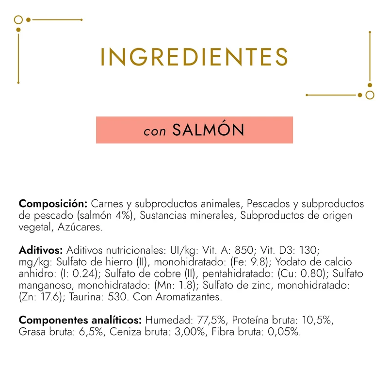 Gourmet Gold Mousse Salmón 85 g