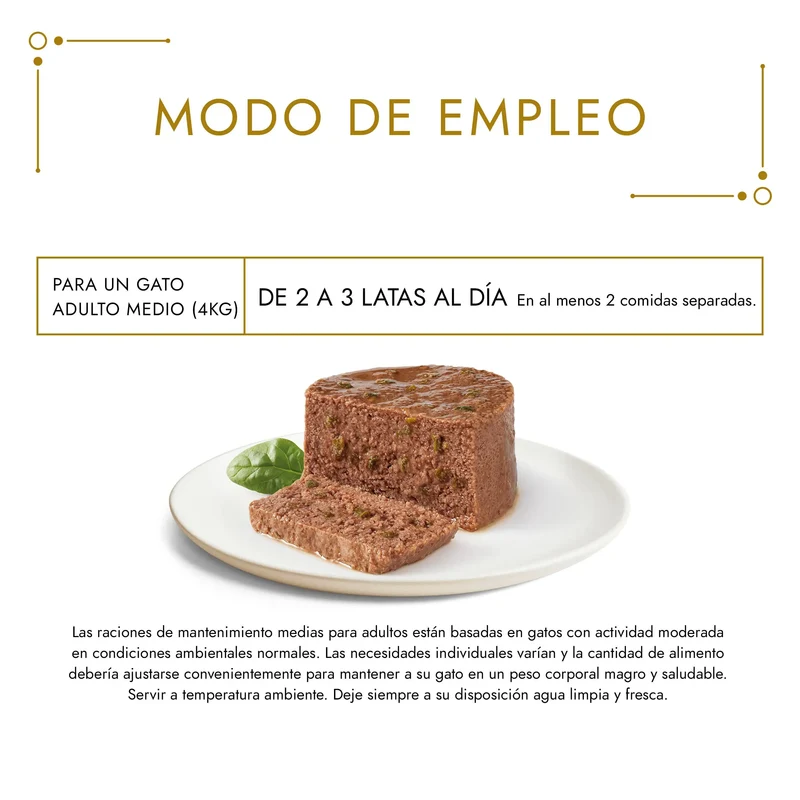 Gourmet Gold Mousse Pato y Espinaca 85 g