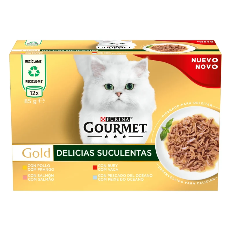 Gourmet Gold Delicias Surtido Pack 12x85 g