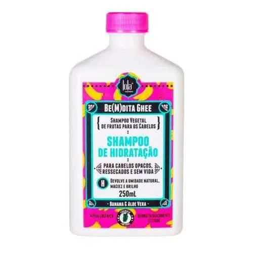 Lola Cosmetics Be(M)dita Ghee Champú Hidratação Banana E Aloe Vera 250ml