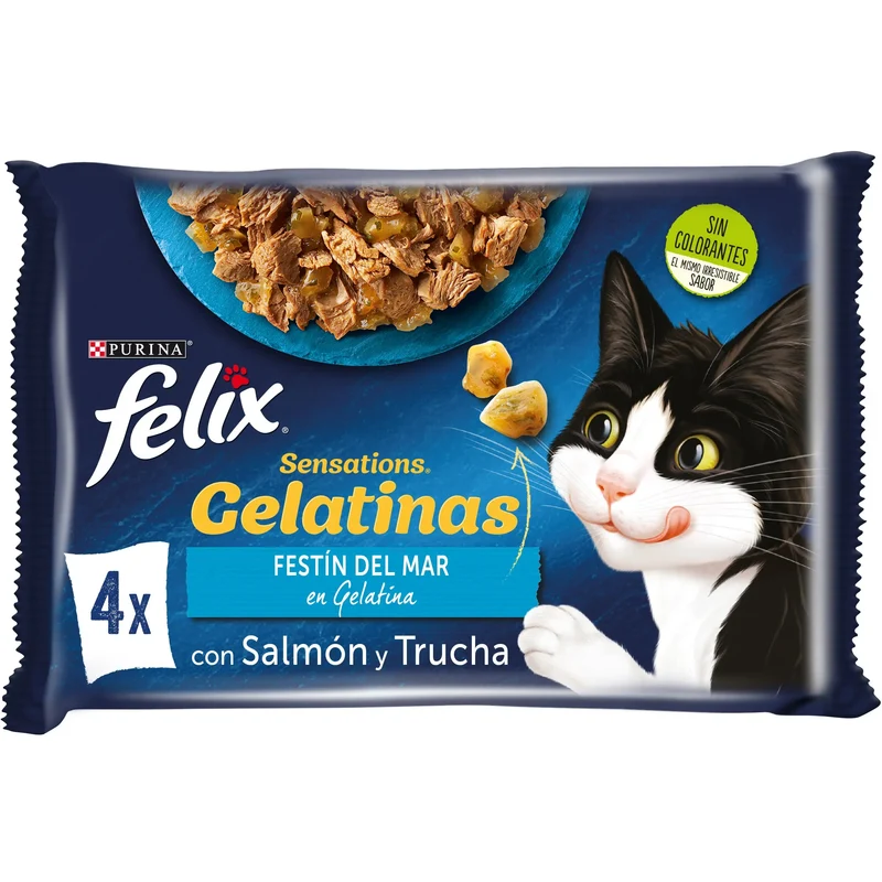 Felix Sensations Selección Pescado Pack 4X85 g