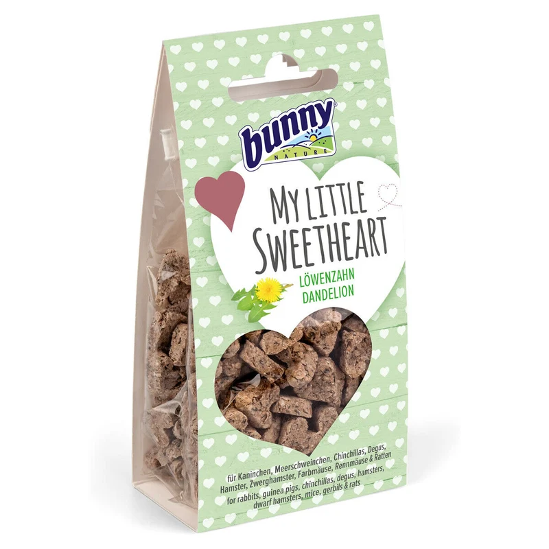 Bunny Sweethearts Snacks en Forma de Corazón para Conejos y Roedores