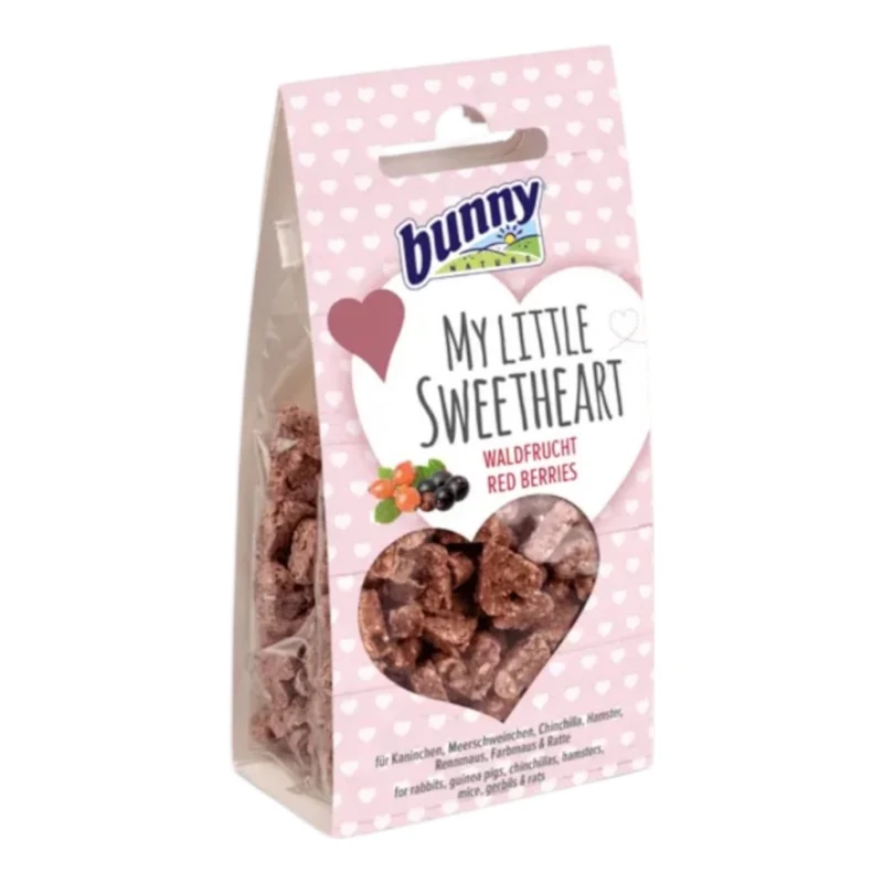 Bunny Sweethearts Snacks en Forma de Corazón para Conejos y Roedores