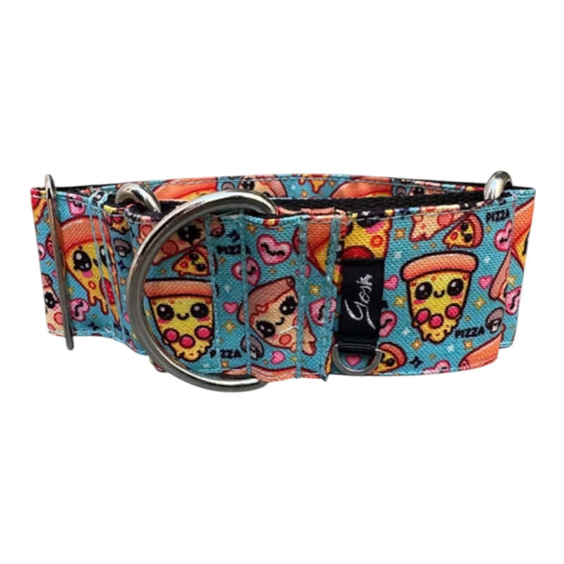 Gosk Collar Martingale Pizza — Collar Antiescape para Perros