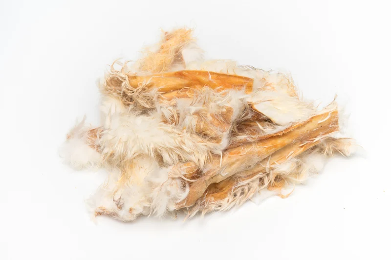 Bubimex Orejas de Conejo con Pelo Deshidratadas para Perros — Snack Natural