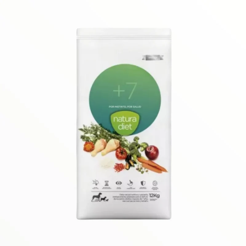 Natura Diet +7 Senior para Perros Mayores — Pienso con Pollo y Articulaciones