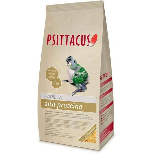 Psittacus Papilla Alta Proteína — Papilla para Psitácidas 1kg