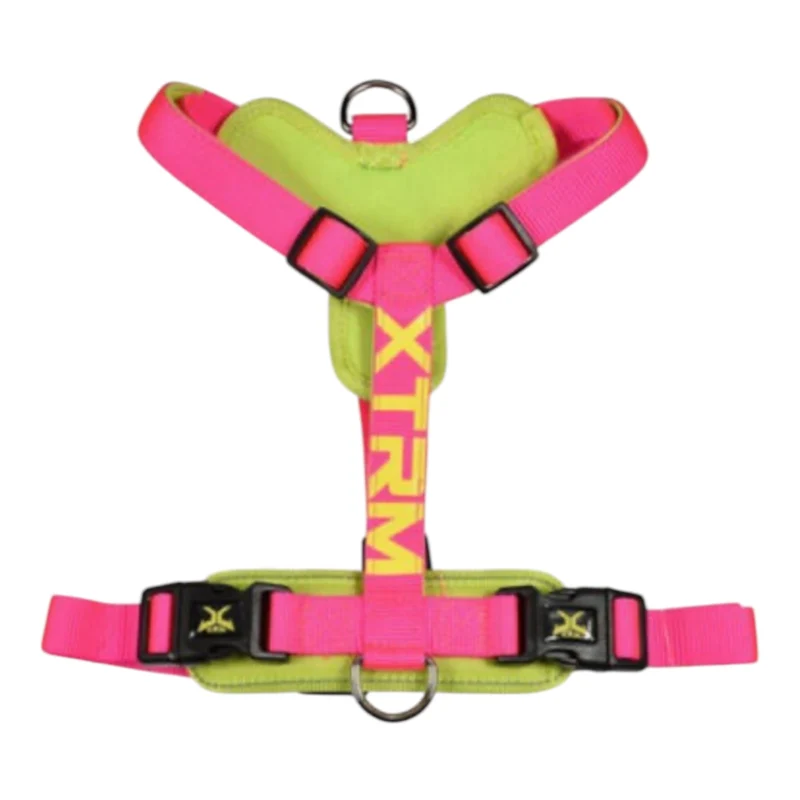 Arnés X-TRM Cronos Neon para Perros — Arnés Cómodo Antiescape