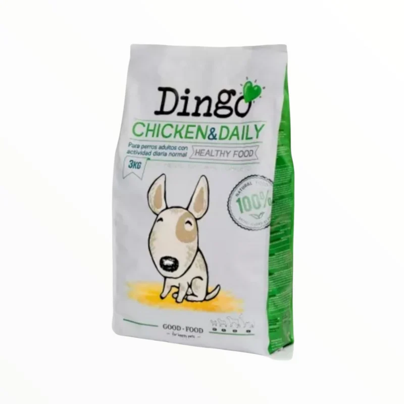 Dingo Adult & Daily para Perros Adultos — Pienso Natural de Mantenimiento con Pollo