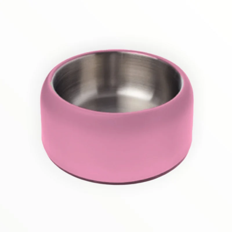 Comedero de acero inoxidable para perro Amorcromia