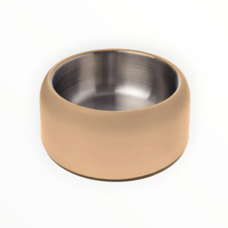 Comedero de acero inoxidable para perro Amorcromia