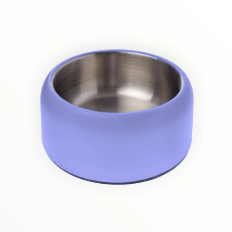 Comedero de acero inoxidable para perro Amorcromia