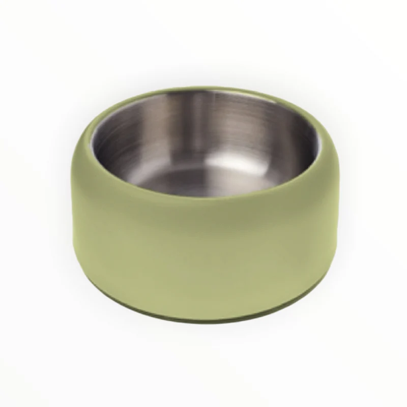Comedero de acero inoxidable para perro Amorcromia