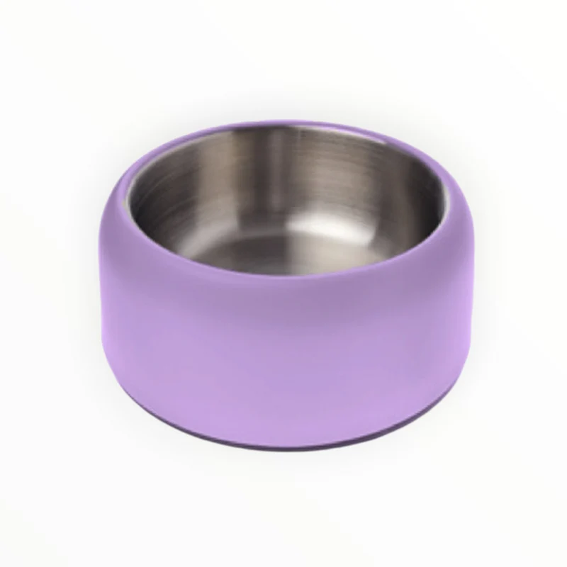Comedero de acero inoxidable para perro Amorcromia