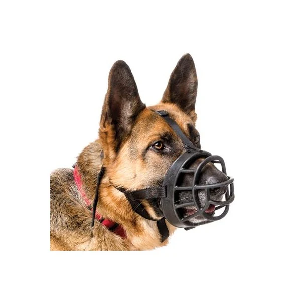Baskerville Bozal de Silicona para Perros — Bozal de Seguridad Cómodo