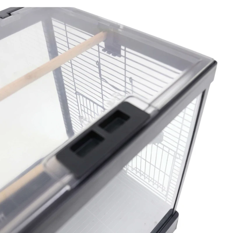 Jaula Vista para Pájaros — Jaula con Cristal para Máxima Visibilidad