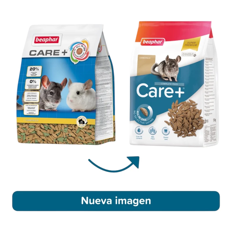 Beaphar Care+ Chinchilla — Pienso Completo para Chinchillas