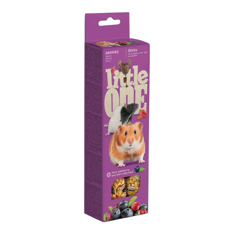 Little One Sticks de Bayas para Hámster, Rata y Gerbo — Snack Natural