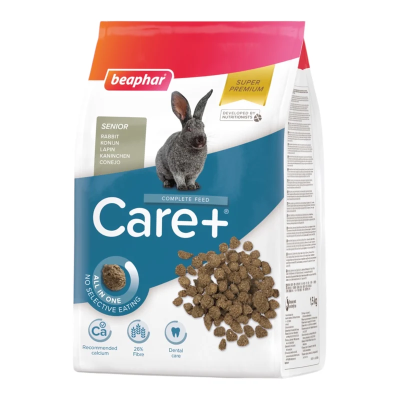 Beaphar Care+ Conejo Senior — Pienso Super Premium para Conejos Mayores
