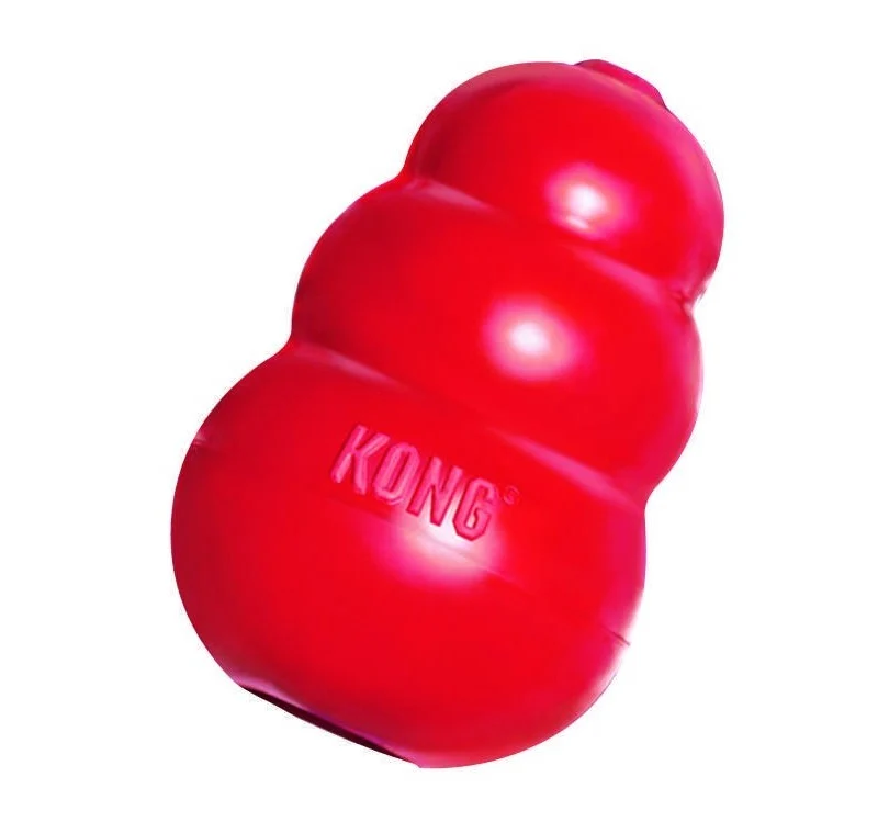 KONG Classic — Juguete de Caucho Rellenable para Perros