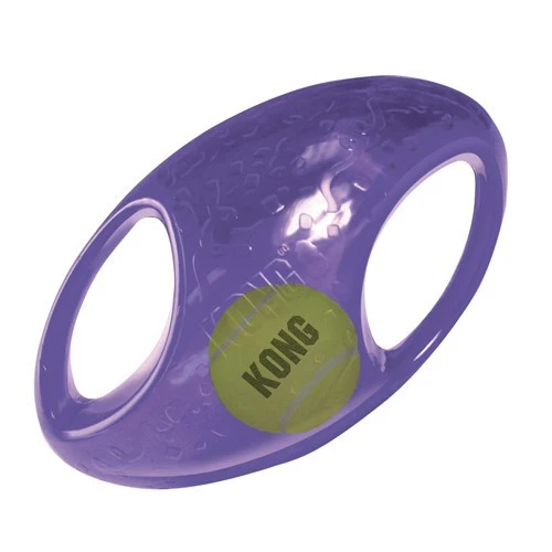 KONG Jumbler Football — Balón Interactivo dos en uno para Perros