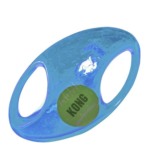 KONG Jumbler Football — Balón Interactivo dos en uno para Perros