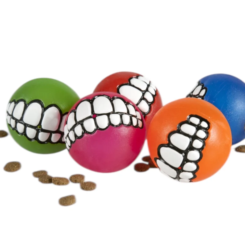 Rogz Grinz — Pelota Dispensadora de Snacks para Perros