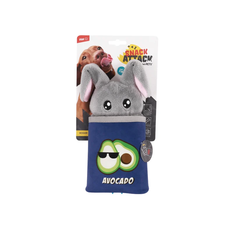 Snack Attack food dispenser dog toy - ROGER