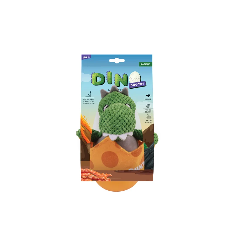 Play Dino Dog Toy - Rasibus Tumbler