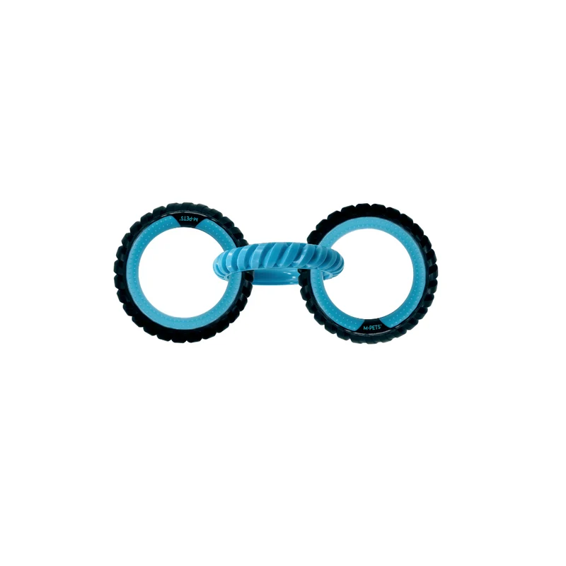 RING KING Triple Ring - Capri Blue & Black