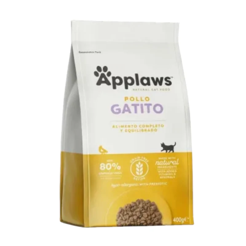 Applaws Pienso Kitten Gatitos — Pienso Natural para Gatos Jóvenes Sin Cereales